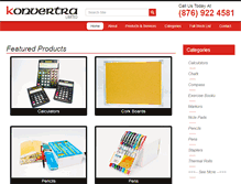 Tablet Screenshot of konvertra.com
